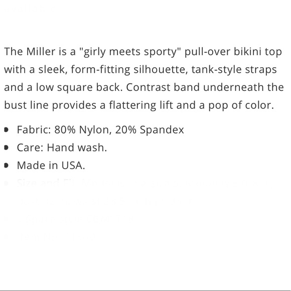 N*Space Miller Bikini Top - Picture 9 of 9